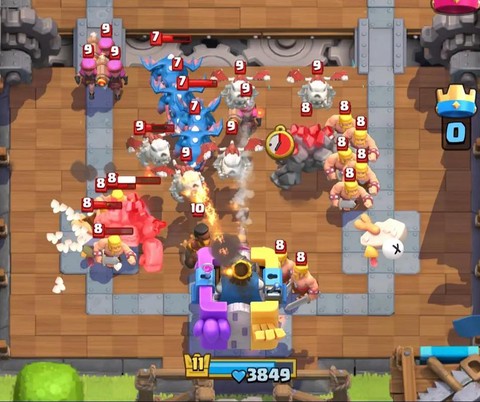 皇室战争怎么进训练场