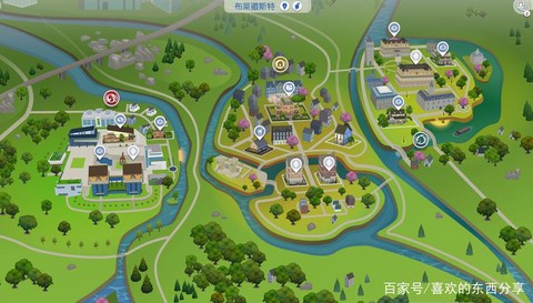 模拟人生4怎么看地图[图2]