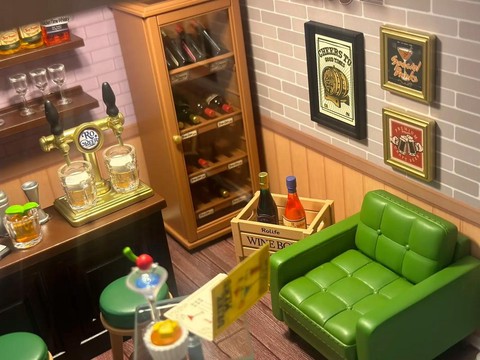 迷你世界酒吧怎么建