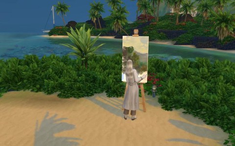 模拟人生4画什么画[图1]