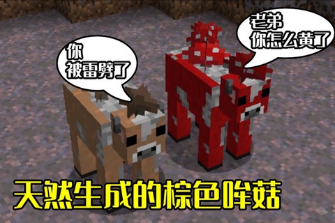 我的世界哞菇怎么弄[图1]