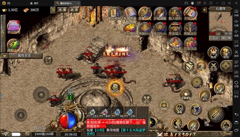 热血传奇石墓阵怎么走