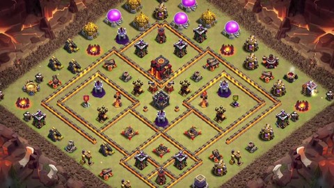 部落冲突怎么打10本